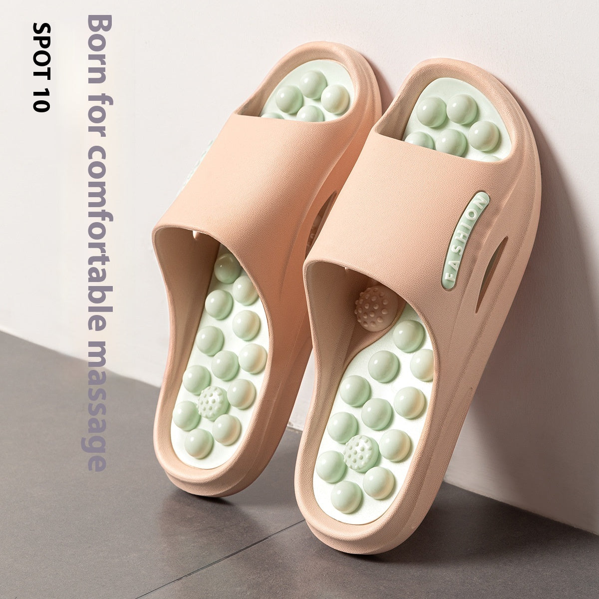 DiamondBones non-slip massage bath sandals for bathroom safety and foot relief with osteoporosis