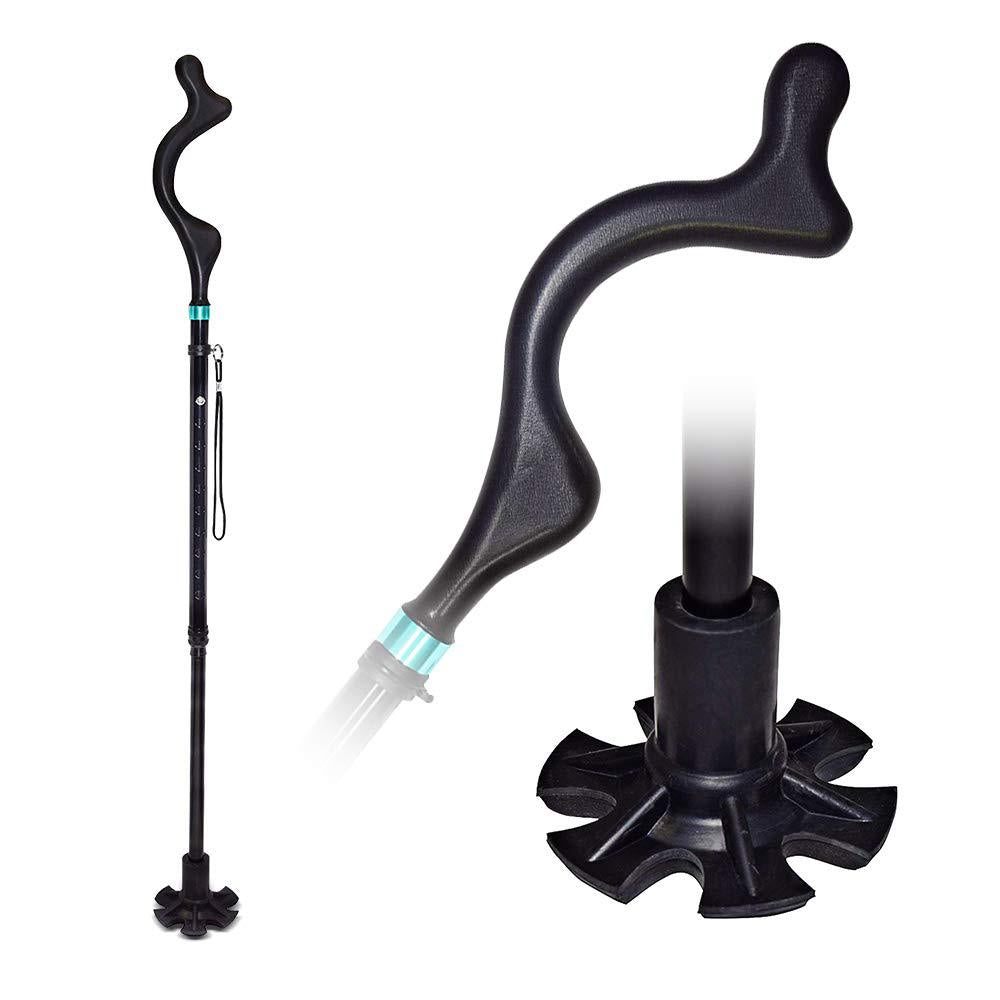 DiamondBones collapsible posture walking cane lightweight mobility support for osteoporosis
