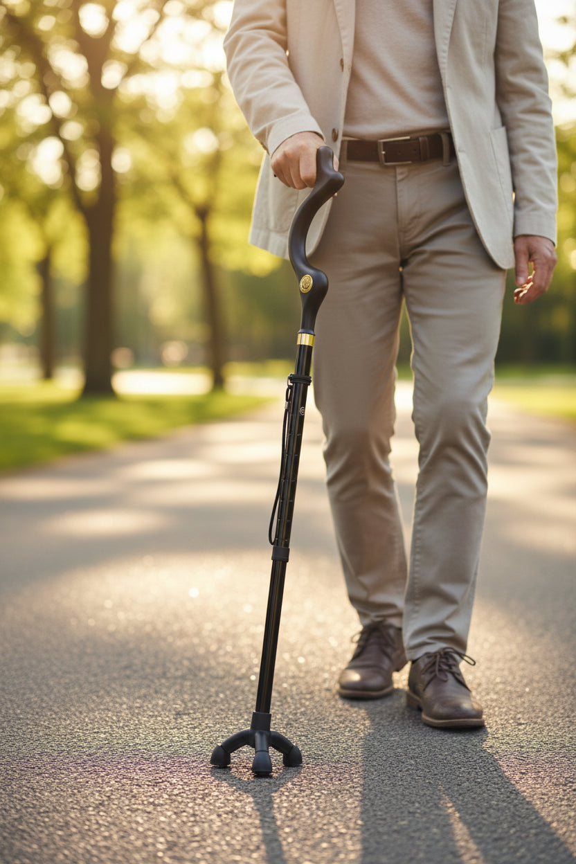 DiamondBones collapsible posture walking cane lightweight mobility support for osteoporosis