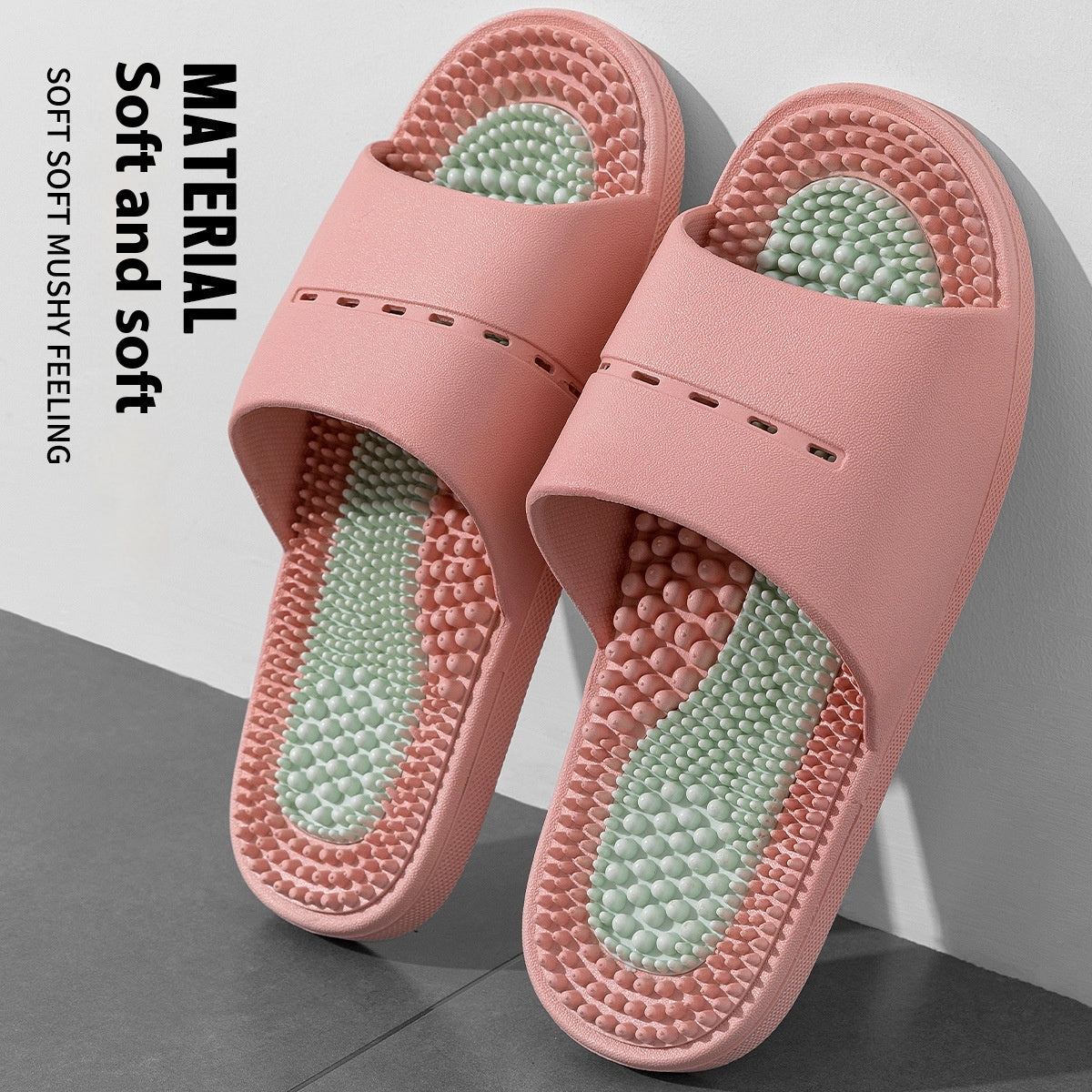 DiamondBones non-slip massage bath sandals for bathroom safety and foot relief with osteoporosis
