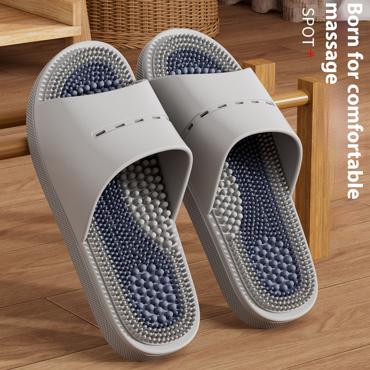 DiamondBones non-slip massage bath sandals for bathroom safety and foot relief with osteoporosis