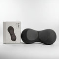 Heated lumbar massage pillow with vibration and heat therapy for osteoporosis and back pain relief